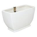 ★ポイント最大16倍★【教育施設様限定商品】-ed 162290 陶製マルチポット メーカー名 美濃粘土 -【教育・福祉】