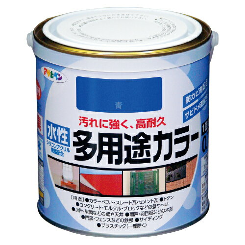 ★10/4-10/9 P最大16倍★【教育施設様限定商品】-ed 163644 水性多用途カラー0.7L白 メーカー名 アサヒペン-【教育・福祉】