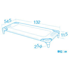 ★ポイント最大16倍★【教育施設様限定商品】-ed 165952 おひるねベッド・132 メーカー名 マスセット 56245-【教育・福祉】