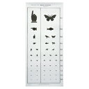★8/4-11 P最大27倍★【教育施設様限定商品】-ed 180169 視力検査表 幼児用 5m用 メーカー名 sanwa 00004690-【教育・福祉】