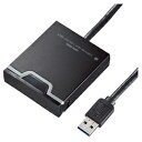 ★7/19-26 P最大27倍★【教育施設様限定商品】-ed 181745 USB3.2 Gen1 SDカードリーダー メーカー名 サンワサプライ ADR3SDUBKN-【教育・福祉】