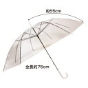★ポイント最大16倍★【教育施設様限定商品】-ed 194059 透明傘 55cm メーカー名 伊藤商店 946-【教育・福祉】