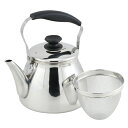 ★8/4-11 P最大27倍★【教育施設様限定商品】-ed 194916 広口ケトル 5.0L(茶こしアミ付) メーカー名 パール金属 HB-5644-【教育・...
