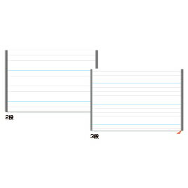 ★3/21-27 P最大27倍★【教育施設様限定商品】-ed 800405 四線マグネットシート白板2段(中央線間10 cm) メーカー名 オータケ-【教育・福祉】