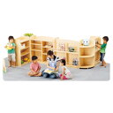 ★5/9-16 P最大27倍★【教育施設様限定商品】-ed 802377 絵本ラック付き整理棚(2)W60 メーカー名 マスセット 28996-【教育・福祉】(3)