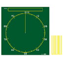 ★ポイント最大16倍★【教育施設様限定商品】-ed 805907 円グラフマグネットシート(分割ライン付)(1)黒板 メーカー名 オータケ 3511-【教育・福...