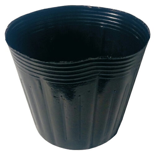 ★ポイント最大16倍★【教育施設様限定商品】-ed 100770 ポリポット 黒（100個）（1）直径7.5cm メーカー名 148191-【教育・福祉】のサムネイル