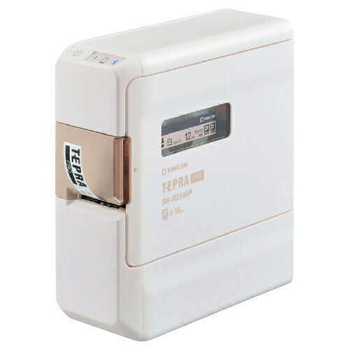 ★ポイント最大16倍★【教育施設様限定商品】-ed 137185 テプラPRO SR−R2500P メーカー名 キングジム SRR2500P-W-【...