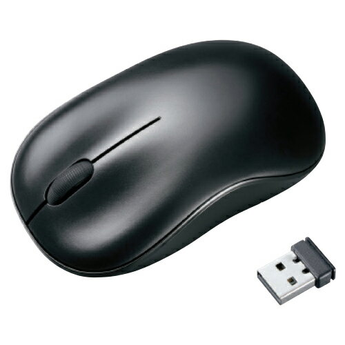 ★ポイント最大16倍★【教育施設様限定商品】-ed 137229 ワイヤレスブルーLEDマウス ブラック メーカー名..