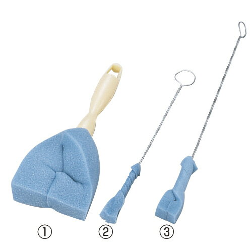 ★ポイント最大16倍★【教育施設様限定商品】-ed 140796 スポンジブラシ（3）フラスコ用 メーカー名 F35-..