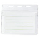 ★ポイント最大16倍★【教育施設様限定商品】-ed 147784 名札用表示面 チャックタイプ大 メーカー名 ソニック NF-675-1-【教育・福祉】