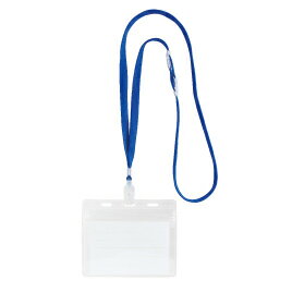 ★ポイント最大16倍★【教育施設様限定商品】-ed 148388 IDカード用吊下げ名札（10個）青 メーカー名 ソ..