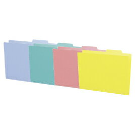 ★ポイント最大16倍★【教育施設様限定商品】-ed 154100 カラーPP製個別フォルダー（5枚）黄 メーカー名 ..