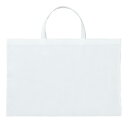 ★ポイント最大16倍★【教育施設様限定商品】-ed 156775 さくひんバッグ(1)白 メーカー名 サンワ 45501-【教育・福祉】