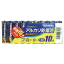 ★9/4-11 P最大27倍★【教育施設様限定商品】-ed 181707 お買い得アルカリ乾電池(10本)単4形 メーカー名 東芝 021923-【教育・福祉】