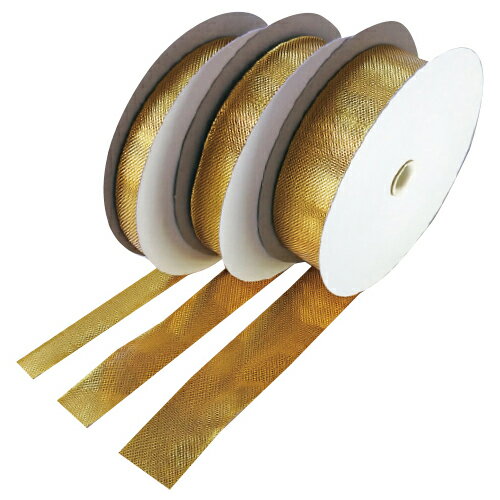 ★ポイント最大16倍★【教育施設様限定商品】-ed 190839 メタルリボン 金幅12mm メーカー名 小堀リボン 3..