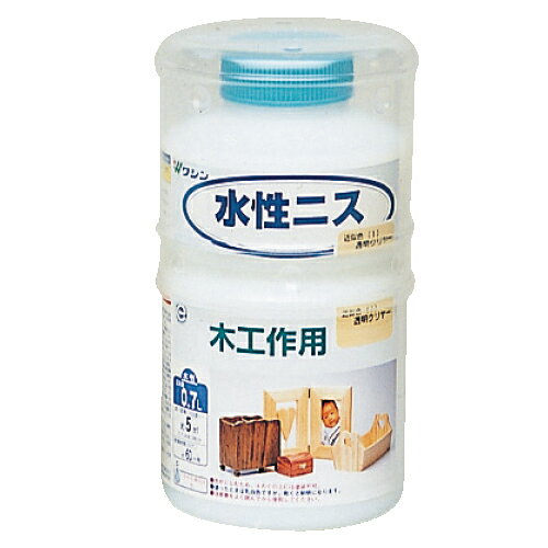 ★ポイント最大16倍★【教育施設様限定商品】-ed 200096 水性ニス 0.7Lオールナット メーカー名 和信ペイント 911204-【教育・福祉】