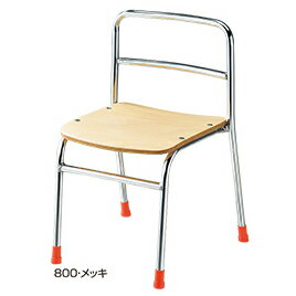 ★ポイント最大16倍★【教育施設様限定商品】-ed 802327 800型いす（2）背板付 メーカー名 マスセット 10..