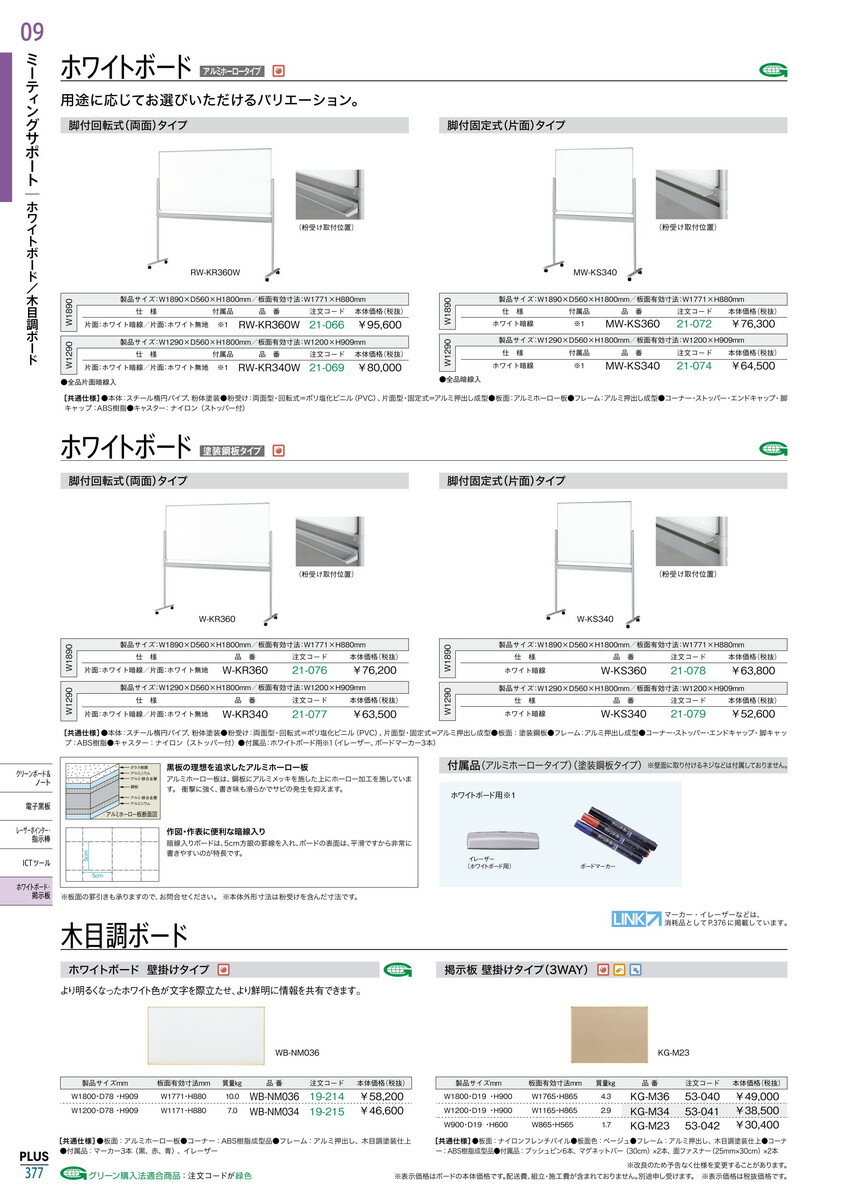 【送料無料】-ホワイトボードMW-KS360WHプラス品番MW-KS360WHjtx21072-【ジョインテックス・JOINTEX】