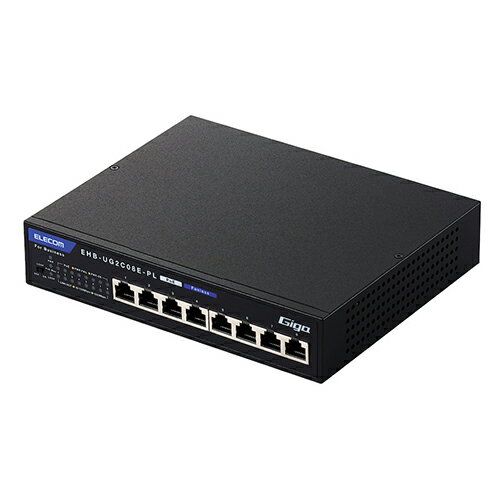 ★12/4-11 P最大27倍★【送料無料】-スイッチングハブPoE8ポー EHB-UG2C08E-PL　エレコム 品番 EHB-UG2C08E-PL jtx 151574-【ジョインテックス・JOINTEX】JAN 4549550150576