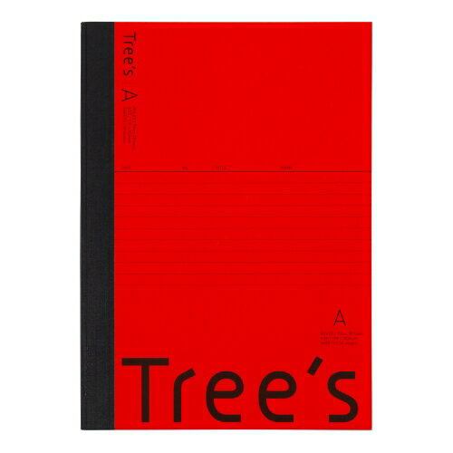 ★いまだけ！ポイント最大16倍★【全国配送可】-Trees B5 A罫 30枚 レッド　日本ノート 品番 UTR3AR jtx 749782-【ジョインテックス・JOINTEX】JAN 4901470067707 メーカー在庫品