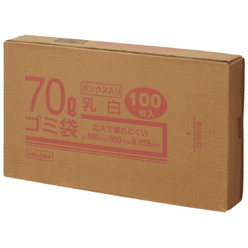 70Lゴミ袋 乳白 ボックス入 100枚　クラフトマ品番【HK-094】 jtx765448 JAN4560314960675【商品仕様】 ●外形寸法（縦）[mm]：900●外形寸法（横）[mm]：800●外形寸法（厚）[mm]：0.035●規格：70L●材質：低密度ポリエチレン、メタロセン●入数：100枚出荷/包装単位：1/3 ●JAN 4560314960675 ●本体サイズ　（幅）800mm（奥行き）1mm（高さ）900mm（重量）46g ●個装サイズ （幅）440mm（奥行き）265mm（高さ）70mm（重量）4,990gcallme コールミー コール・ミー 明日 楽 kaumall ソロエル アリーナ オフィス 家具 ココデ coco 事務所 tano タノメ 免税 TAXFREE DUTY 爆買 月島堂 tukishima オフィス家具 インテリア 家具 アウトレット レイアウト 新品 お買い得 限定 送料無料 送料込み 送料込 通販 通信販売 人気 ランキング 楽天 楽天市場 ネットショッピング 会社 会社用 プロ オフィス 事務所 業務用 仕事用 商談 打ち合わせ 会議室 事務室 事務 作業用 事務用 かわいい　座り心地　おしゃれ お洒落 クール かっこいい ネットカフェ用 ネットカフェ マンガ喫茶 漫画喫茶 学校 小学校 中学校 高校 高等学校 専門学校 大学 大学院 オフィス 事務所 店舗 ジョインテックス JOINTEX インボイス対応　適格請求書発行事業者メーカー希望小売価格はメーカーカタログに基づいて掲載しています★お見積りはこちらから★★月島堂はインボイス対応済！インボイスのご請求書、領収書をご発行可能です。★業界最安値に挑戦！専門店ならではの納得価格。★創業25年の信頼と実績！★多くのお客様に選ばれ、累積受注件数35000件突破！★月島堂は90％以上のお客様にご納得いただいております。★お気軽にお見積もりご依頼下さい★お見積りはこちらから★