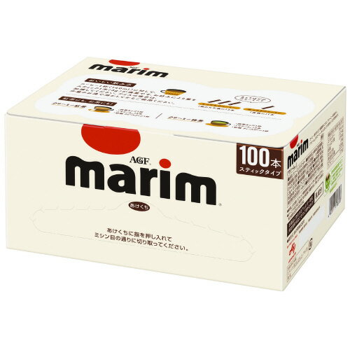 ★いまだけ！ポイント最大16倍★【全国配送可】-※マリーム スティックタイプ 3g/100本　AGF 品番 jtx 790742-【ジョインテックス・JOINTEX】JAN 4901111718708 メーカー在庫品