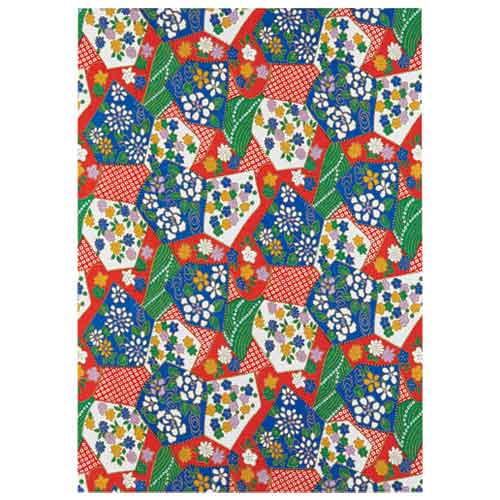 ★10/4-10/9 P最大16倍★【全国配送可】-和紙千代紙 赤青系柄10枚 B400J-5RB　SV 品番 B400J-5RB jtx 864390-【ジョインテックス・JOINTEX】JAN 4547345049128 メーカー在庫品