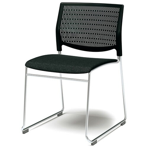 ★7/4-11 P最大27倍★【送料無料】-会議イス MC-200 MC-200SK BK　プラス 品番 MC-200SK BK jtx 10165-【ジョインテックス・JOINTEX】JAN