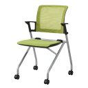 ★8/4-11 P最大27倍★【送料無料】-会議イス JMC-2 GR グリーン TOKIO 品番 JMC-2 GR jtx 148329-【ジョインテックス・...