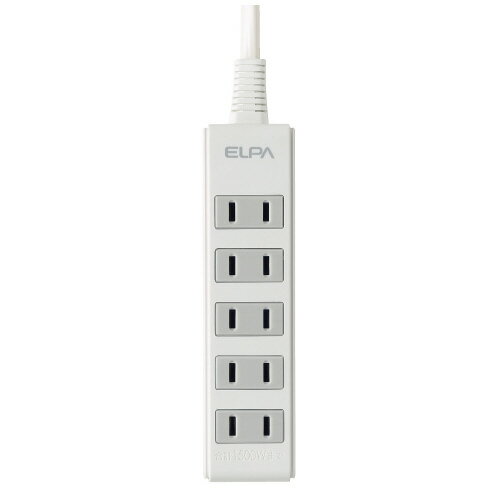 ★5/9-16 P最大27倍★【全国配送可】-OAタップ5個口3m LPT-503N(W) 朝日電器 品番 LPT-503N(W) jtx 168506-【ジョインテックス・JOINTEX】JAN 4901087189335 メーカー在庫品