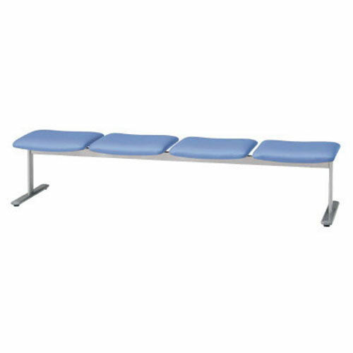 ★ポイント最大16倍★【送料無料】-LS-270ロビーチェア4人用背なしLS-2740N LB　プラス 品番 LS-2740N LB jtx 17926-【ジョインテックス・JOINTEX】JAN