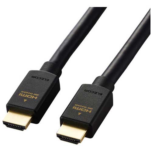 ★ポイント最大16倍★【全国配送可】-Ultra HDMIケーブル 5m DH-HD21E50BK2 エレコム 品番 DH-HD21E50BK2 jtx 196901-【ジョインテックス・JOINTEX】JAN 4549550317269 メーカー在庫品