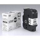 ★7/19-26 P最大27倍★【全国配送可】-強粘着テープ LM-L524BWK 白に黒文字 24mm マックス 品番 LX90631 jtx 201001-...