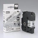 ★ポイント最大16倍★【全国配送可】-文字テープ LM-L518BMK 艶消銀に黒文字18mm マックス 品番 LX90660 jtx 201015-【ジョイン...