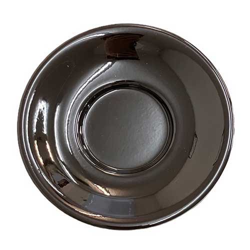 ★ポイント最大16倍★【全国配送可】-百合茶托 溜裏艶消黒 5枚セット　台和 品番 jtx 202447-【ジョイン..