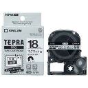 ★ポイント最大16倍★【全国配送可】-テプラPROテープマグネット白/黒字SJ18S 5P キングジム 品番 SJ18S jtx 204220-【ジョインテック...