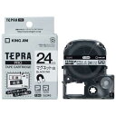 ★ポイント最大16倍★【全国配送可】-テプラPROテープマグネット白/黒字SJ24S 5P キングジム 品番 SJ24S jtx 204221-【ジョインテック...