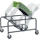 ★8/4-11 P最大27倍★【送料無料】-会議イス UM スタッキング台車 S-UM プラス 品番 S-UM jtx 21741-【ジョインテックス・JOIN...