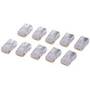 ★7/19-26 P最大27倍★【全国配送可】-RJ45コネクタ LD-6RJ45T10 10個 エレコム 品番 LD-6RJ45T10 jtx 248603-【ジョインテックス・JOINTEX】JAN 4953103153424 メーカー在庫品