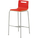 ★ポイント最大16倍★【送料無料】-ハイチェア DC-350H RD プラス 品番 DC-350H RD jtx 26564-【ジョインテックス・JOINTEX】JAN(3)