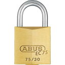 ★7/19-26 P最大27倍★【全国配送可】-南京錠 30mm EC75-30 ABUS 品番 EC75-30 jtx 325939-【ジョインテックス・JOINTEX】JAN 4003318264030 メーカー在庫品