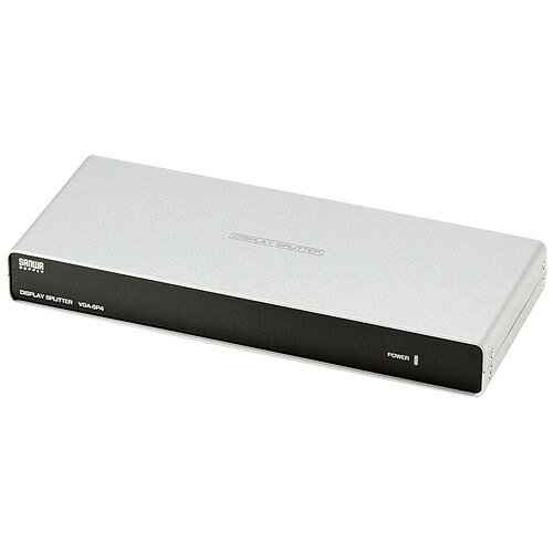 ★ポイント最大16倍★【送料無料】-ディスプレイ4分配器 VGA-SP4　サンワサプ 品番 VGA-SP4 jtx 337152-【ジョインテックス・JOINTEX】JAN 4969887592199 メーカー在庫品
