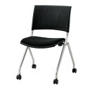 ★7/19-26 P最大27倍★【送料無料】-会議イス FJC-K5 ブラック 肘無し JTX 品番 FJC-K5 BK jtx 347129-【ジョインテック...