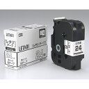 ★ポイント最大16倍★【全国配送可】-文字テープ LM-L524BW 白に黒文字 24mm マックス 品番 LX90240 jtx 352449-【ジョインテッ...