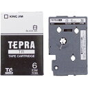 ★7/19-26 P最大27倍★【全国配送可】-テプラTRテープ TC6S 白に黒文字 6mm キングジム 品番 TC6S jtx 353239-【ジョインテッ...