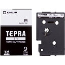 ★ポイント最大16倍★【全国配送可】-テプラTRテープ TC9S 白に黒文字 9mm キングジム 品番 TC9S jtx 353253-【ジョインテックス・JOINTEX】JAN 4971660751105 メーカー在庫品