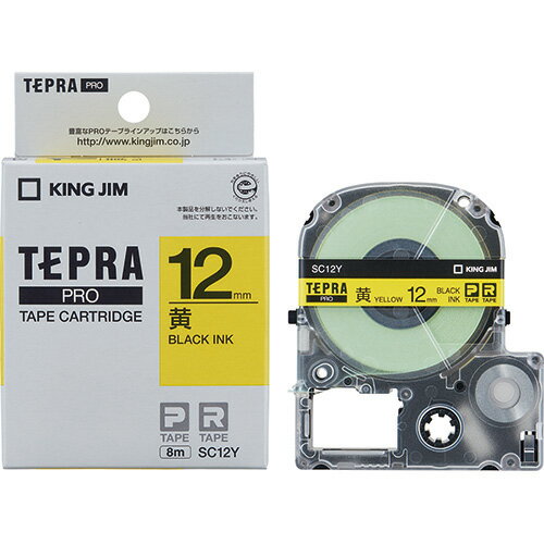 ★7/19-26 P最大27倍★【全国配送可】-テプラPROテープ SC12Y 黄に黒文字 12mm キングジム 品番 SC12Y jtx 353318-【ジョインテックス・JOINTEX】JAN 4971660764808 メーカー在庫品 ★7/19-26 P最大27倍★【全国配送可】-テプラPROテープ SC12Y 黄に黒文字 12mm キングジム 品番 SC12Y jtx 353318-【ジョインテックス・JOINTEX】JAN 4971660764808 メーカー在庫品