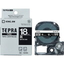 ★ポイント最大16倍★【全国配送可】-テプラPROテープ SD18K 黒に白文字 18mm キングジム 品番 SD18K jtx 353356-【ジョインテックス・JOINTEX】JAN 4971660767601 メーカー在庫品