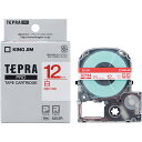 ★7/19-26 P最大27倍★【全国配送可】-テプラPROテープ SS12R 白に赤文字 12mm キングジム 品番 SS12R jtx 353378-【ジョ...